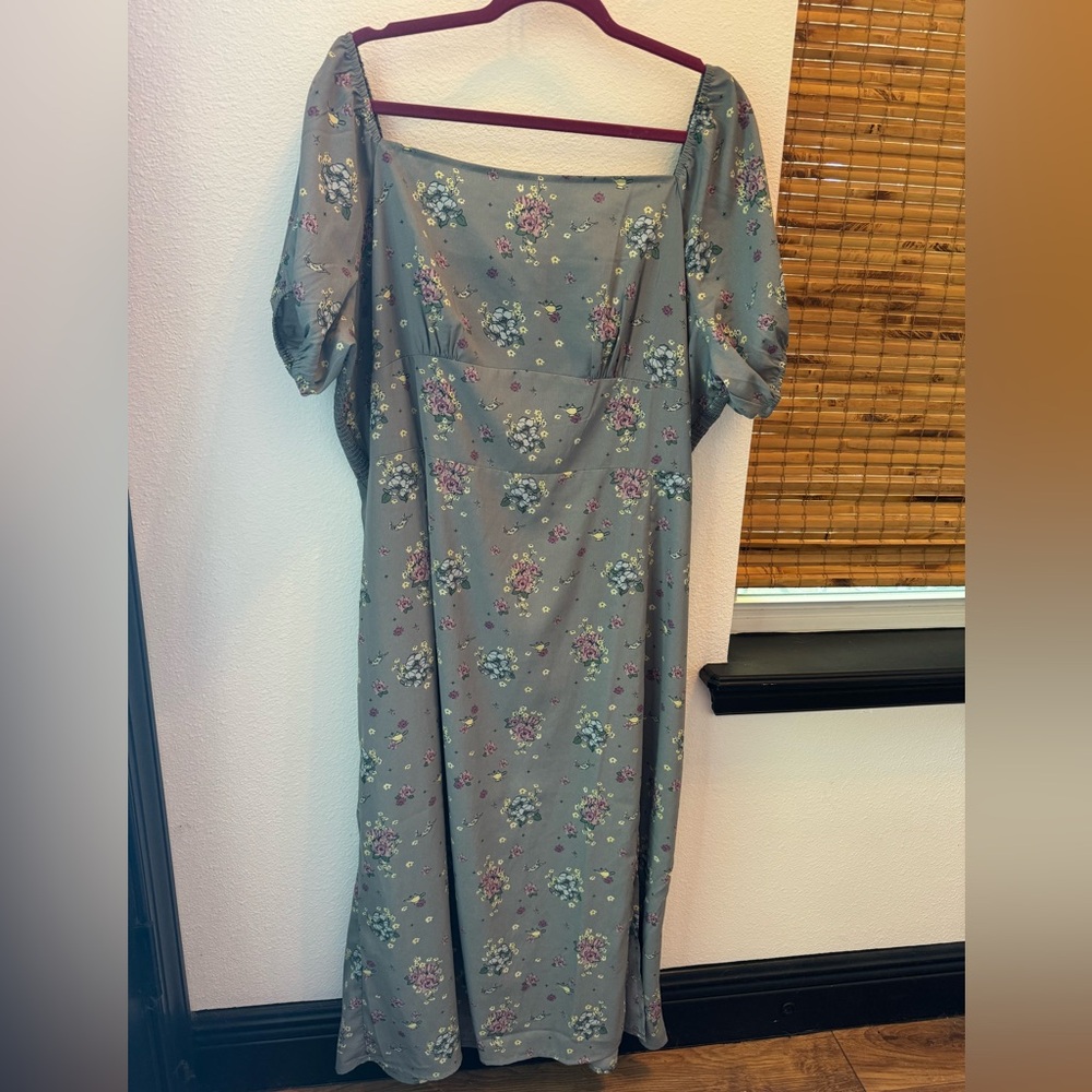 Disney Parks adult dress with Princess Jasmine print